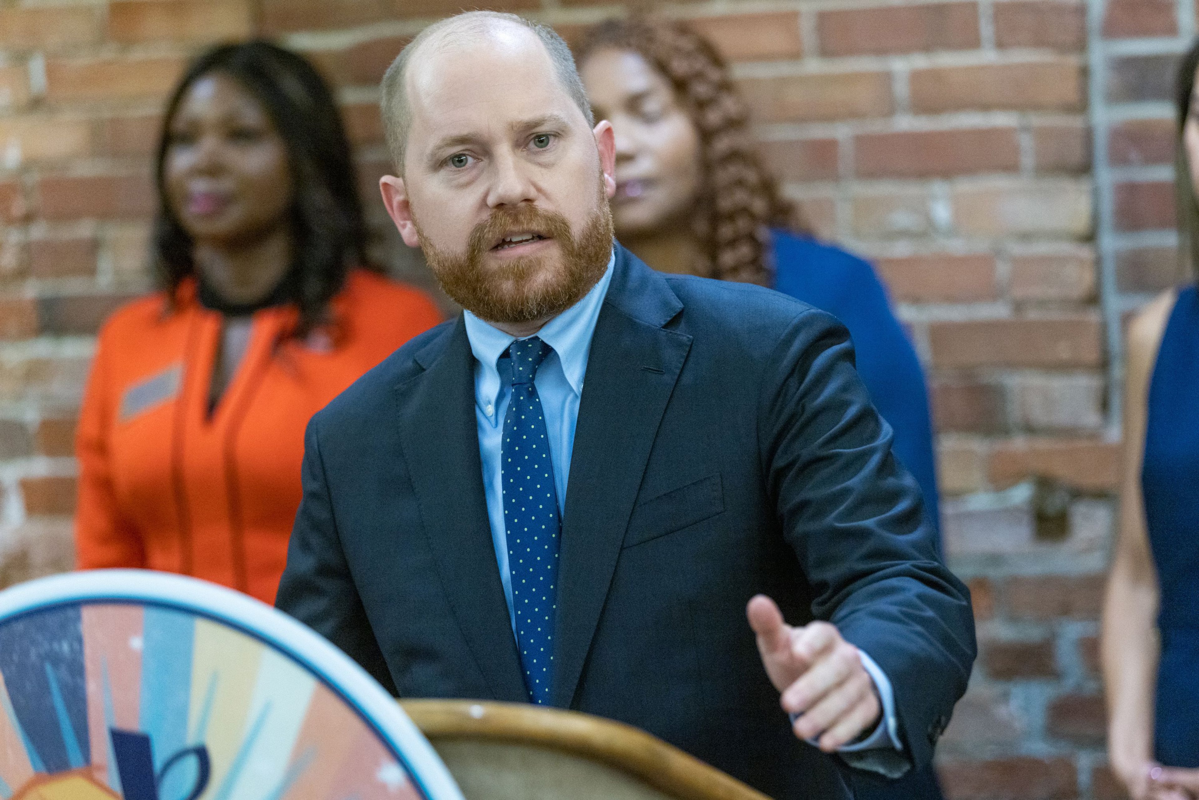 Charlie Bailey, the newly elected chairman of the Democratic Party of Georgia, has been involved in Democratic politics since college as part of the Young Democrats of the University of Georgia. (Steve Schaefer/AJC/TNS)