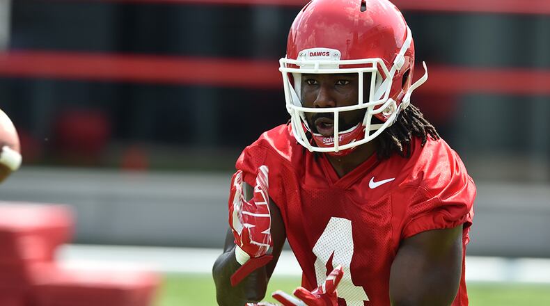 Running back Keith Marshall leaves Georgia with 253 carries for 1,379 rushing yards and 12 touchdowns.