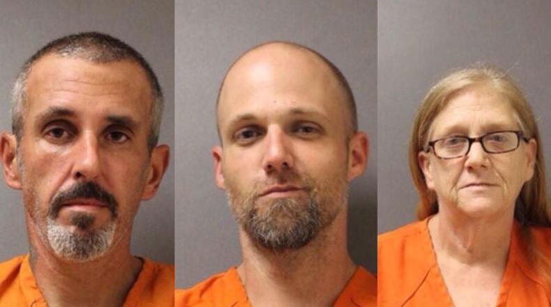 Thomas Stallings, Jason Knope and Donna Knope