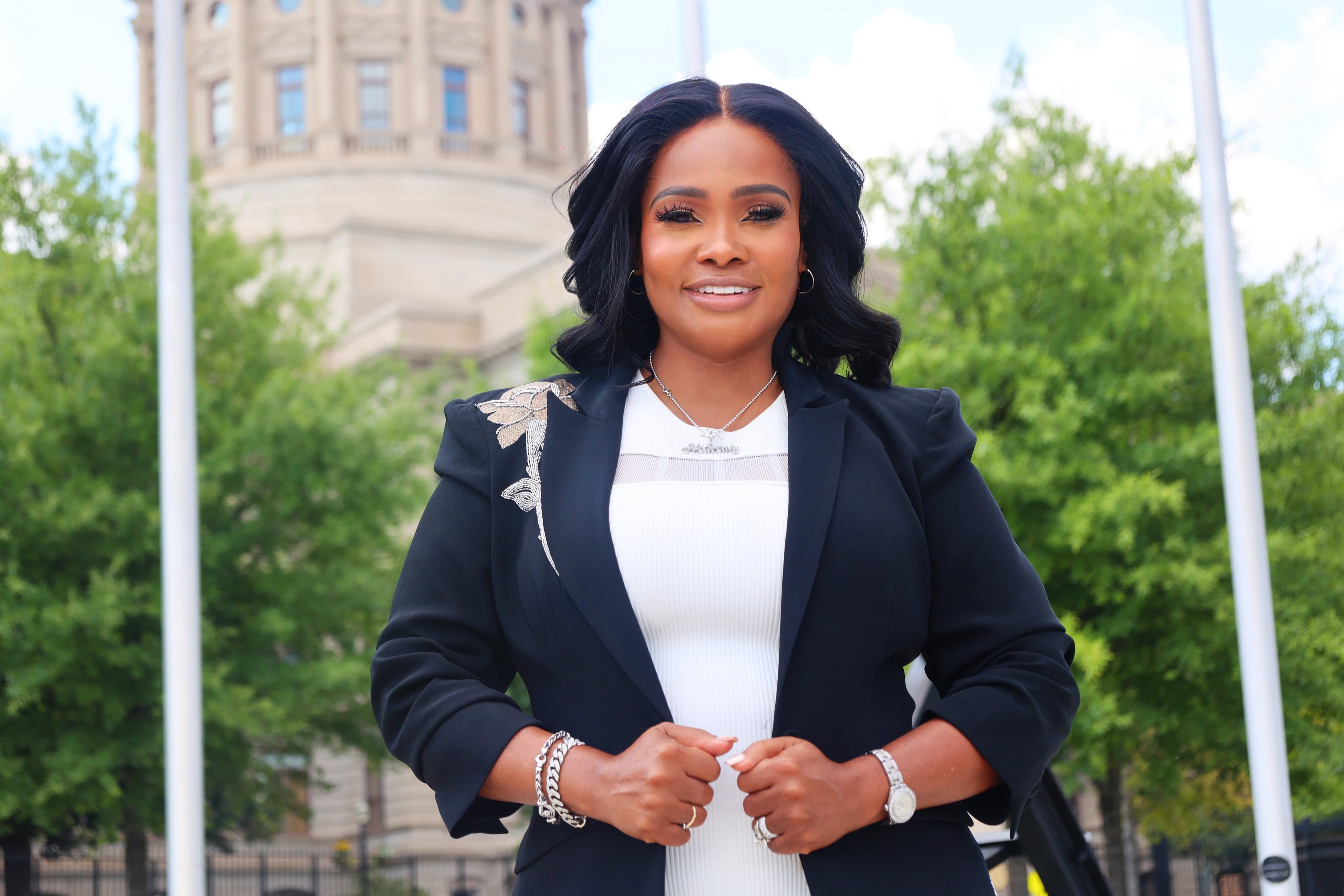 Dr. Heavenly Kimes, a cosmetic dentist, has been with "Married to Medicine" since the Bravo show debuted in 2013. (Courtesy)