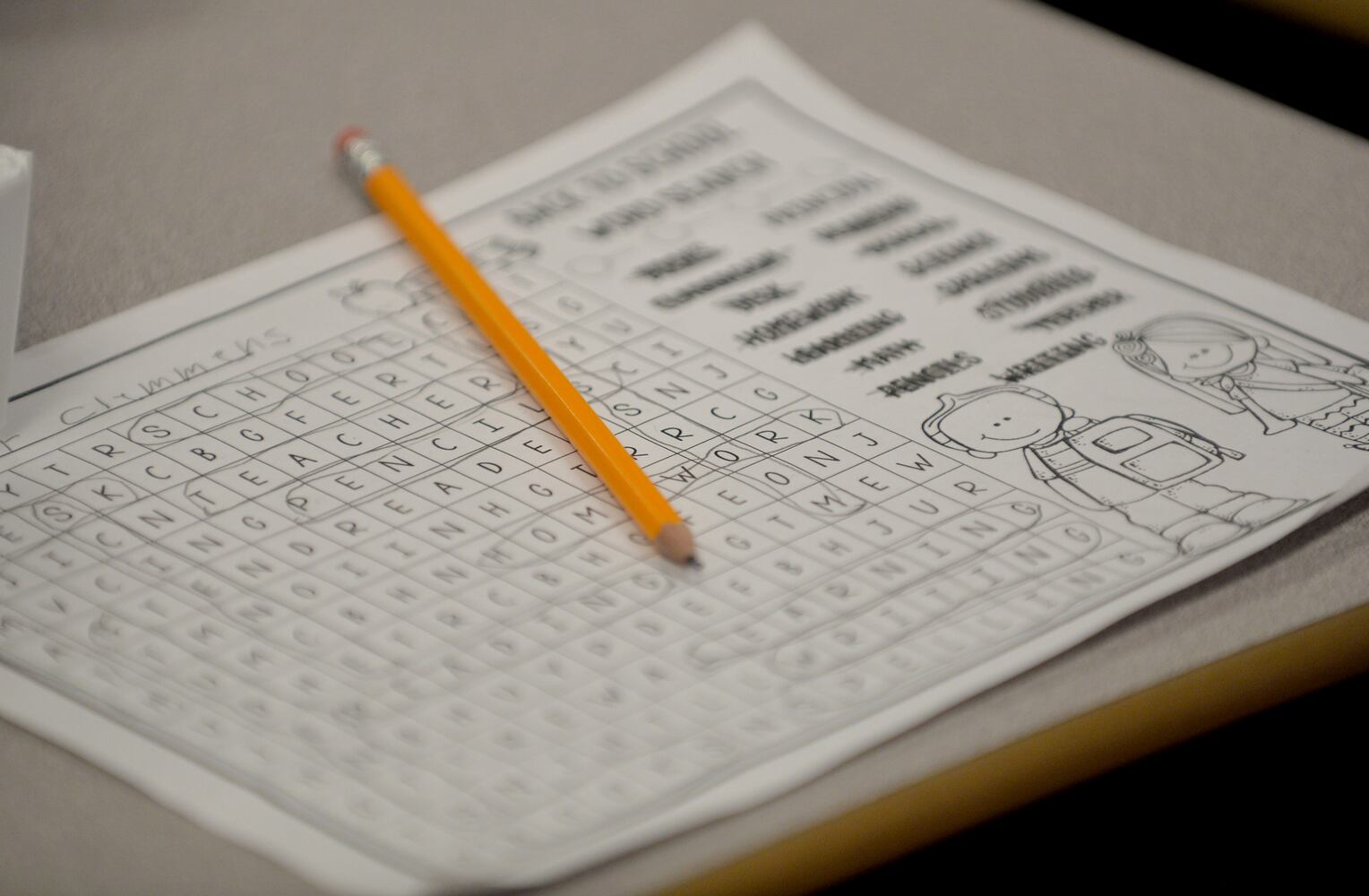 Back to school at: Teasley Elementary