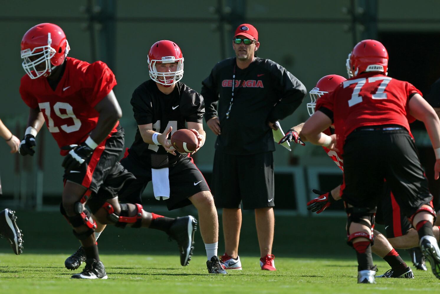 Photos: UGA's first day of practice