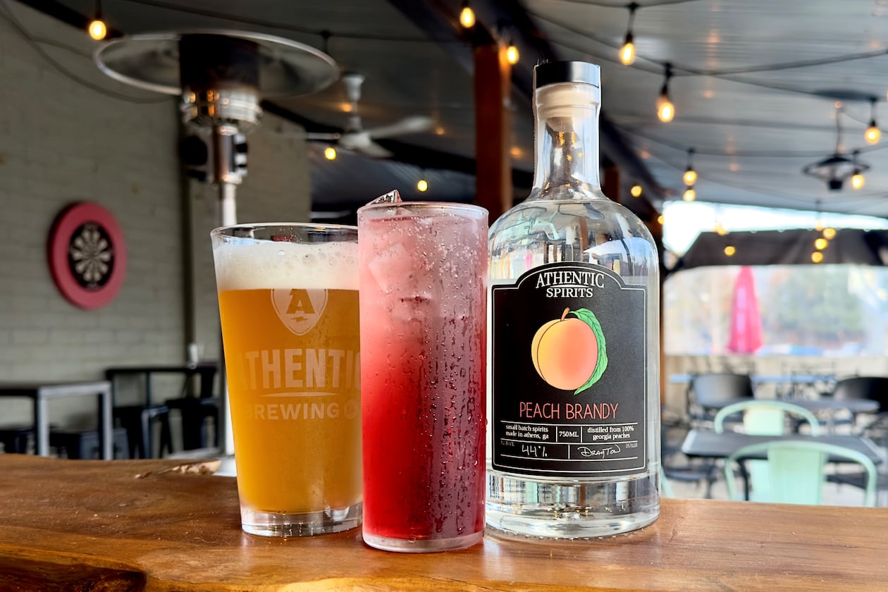 Athentic Brewing now produces beer, distills spirits and serves cocktails. (Courtesy of Athentic Brewing)