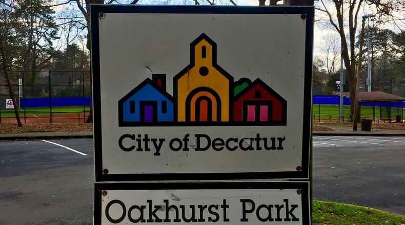 In another month these old city park signs, standing for about 20 years, get put to pasture. They get replaced by signs with the city logo, park name and hours of operation digitally printed on a 1/2-inch thick aluminum panel. Bill Banks for the AJC