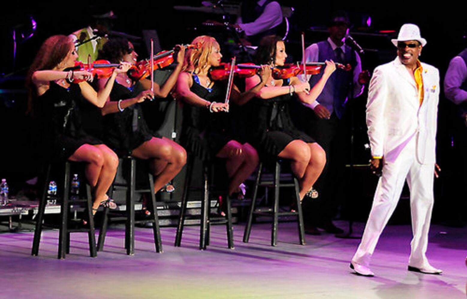 Charlie Wilson performs at Chastain Park