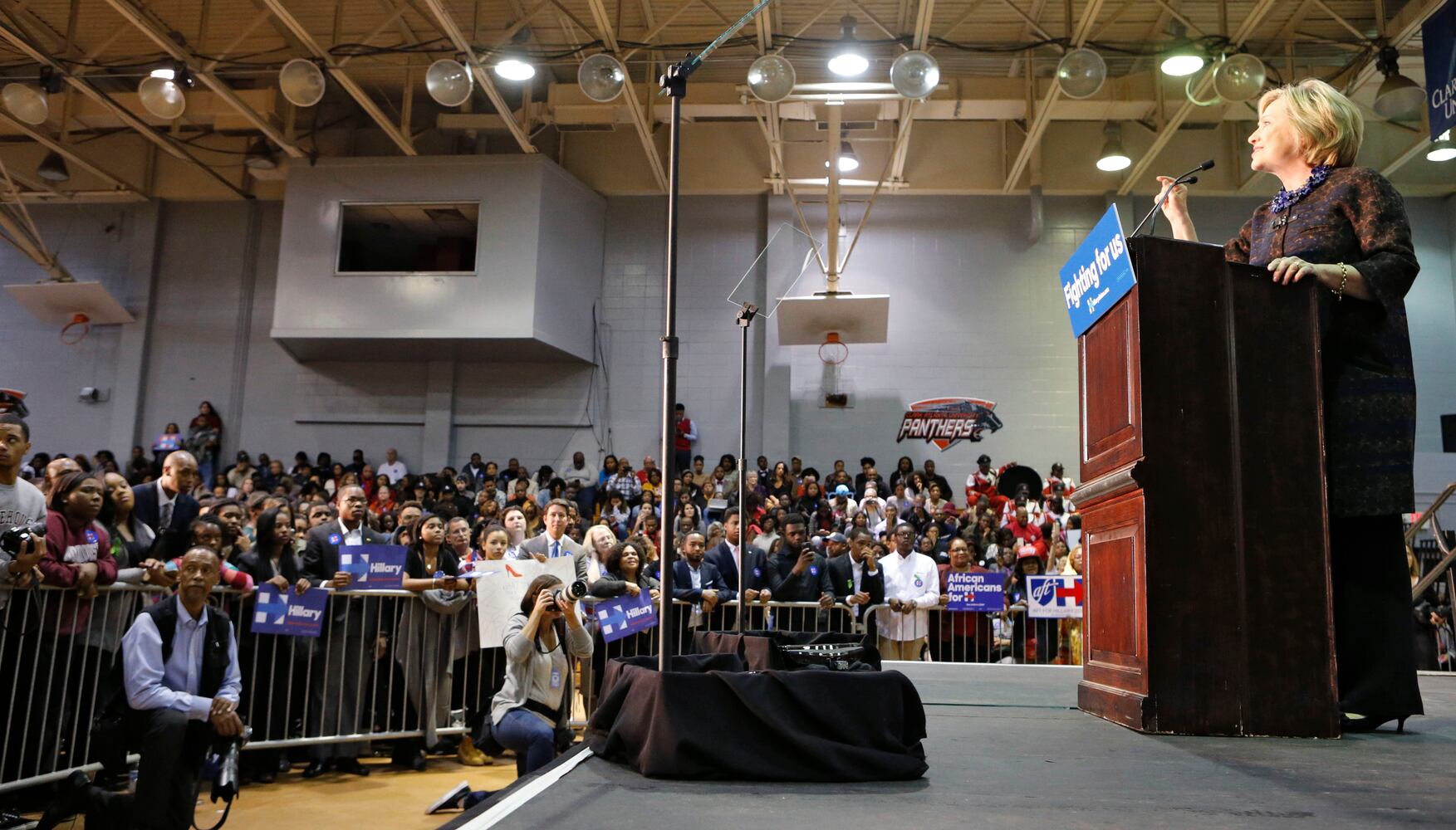 Oct. 30, 2015, Hillary Clinton in Atlanta