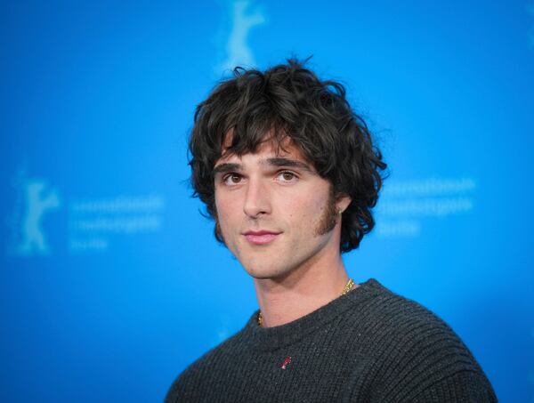 FILE - Actor Jacob Elordi appears at the photo call for the film "The Narrow Road to the Deep North" at the International Film Festival, Berlinale, in Berlin, on Feb. 15, 2025. (Soeren Stache/dpa via AP, File)