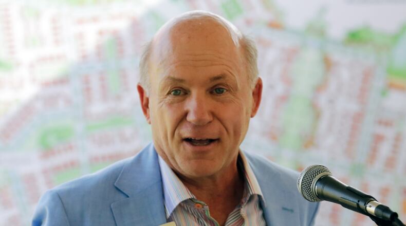 Dan T. Cathy, Chief Visionary and Owner/Developer of Pinewood Forrest, talks about the development. Developers announced Pinewood Forrest, a 234-acre residential and mixed-use development adjacent to Pinewood Atlanta Studios in Fayetteville. Pinewood Studios is perhaps the biggest catch for Georgia’s booming film industry. The Dan Cathy-backed group of investors that built the studio campus now has in mind a major mixed-use development outside its gates. BOB ANDRES / BANDRES@AJC.COM