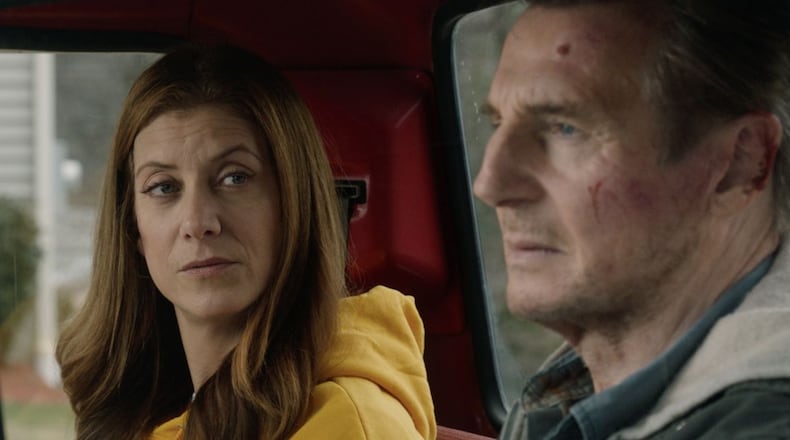 Liam Neeson and Kate Walsh star in "The Honest Thief," a thriller coming out October 16, 2020 in theaters. CR: Open Road Films
