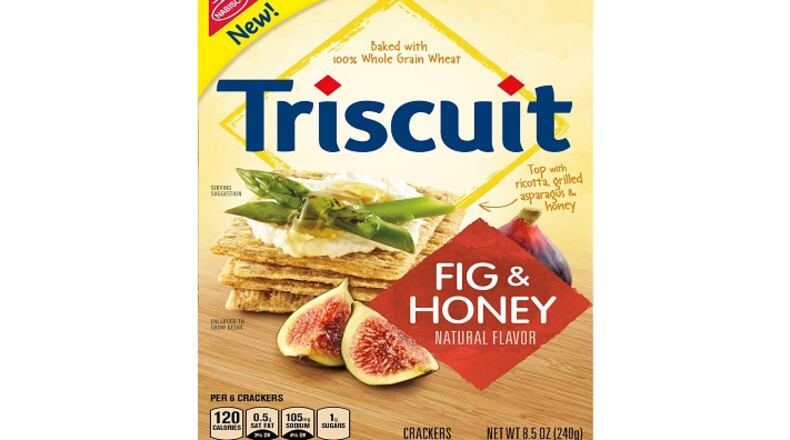 New Fig and Honey Triscuits. (Nabisco)