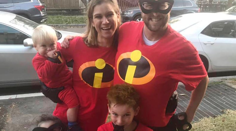 This undated image posted on Maeve Kennedy Townsend McKean’s Facebook account shows her with her family, including her son Gideon Joseph Kennedy McKean, bottom right.