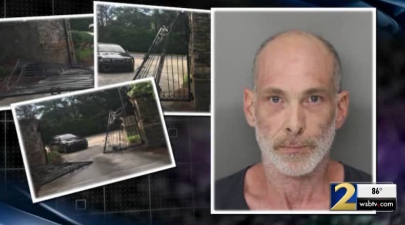 Bill “William” Matzkow allegedly used a stolen car to break into a Cobb County gated community.