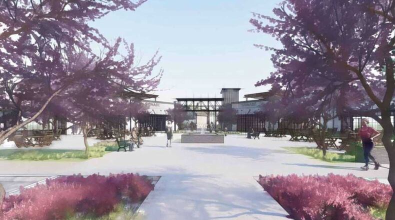 According to The Providence Group developing company, The Maxwell will be a 13-acre site in downtown Alpharetta on Devore Road, with 138 residential units starting at the high $300,000s. (Courtesy of The Providence Group)