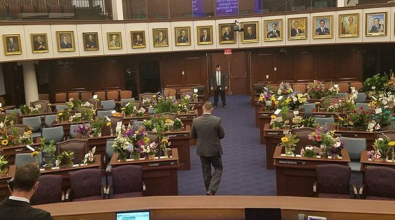 The expected leader of the Florida Democratic Party  for 2018 resigned on Friday.