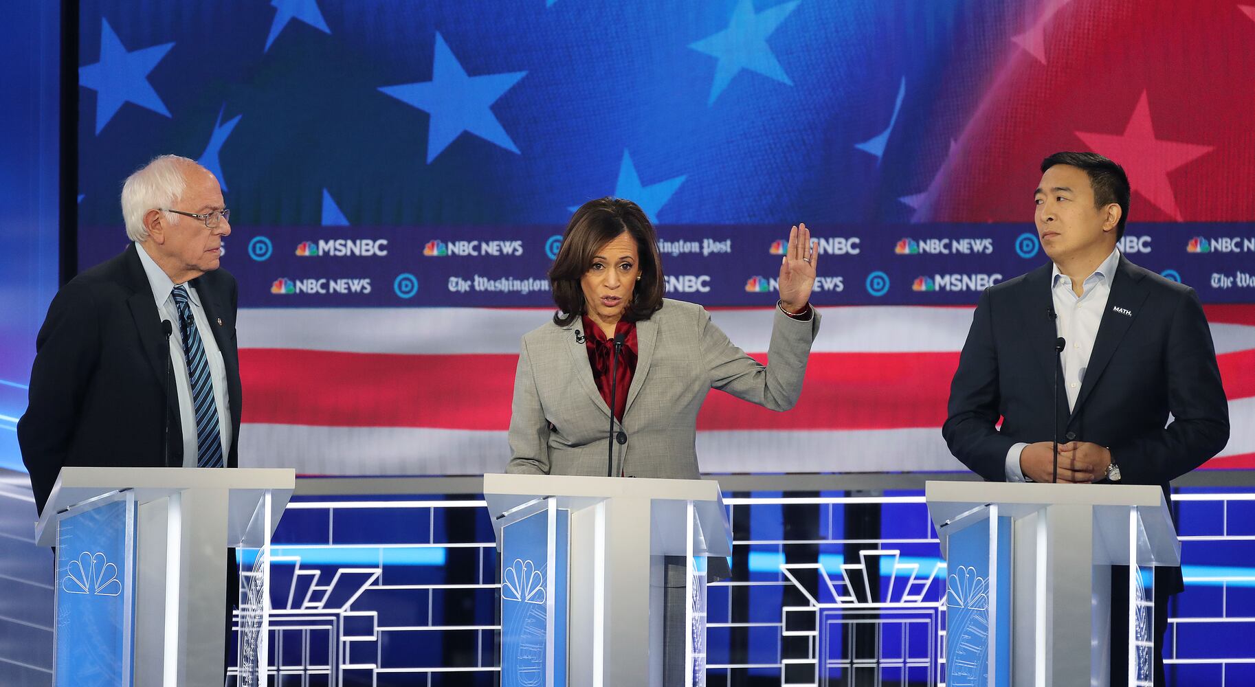 Photos: Democratic presidential candidates debate in Atlanta