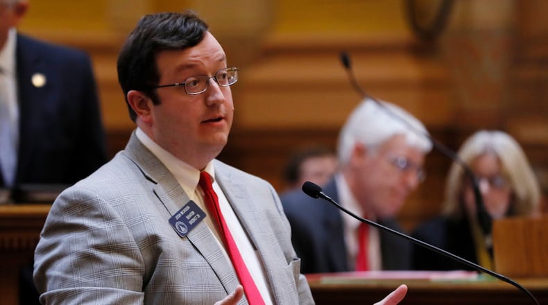 State Sen. Josh McKoon, R-Columbus, in an AJC file photo. BOB ANDRES /BANDRES@AJC.COM
