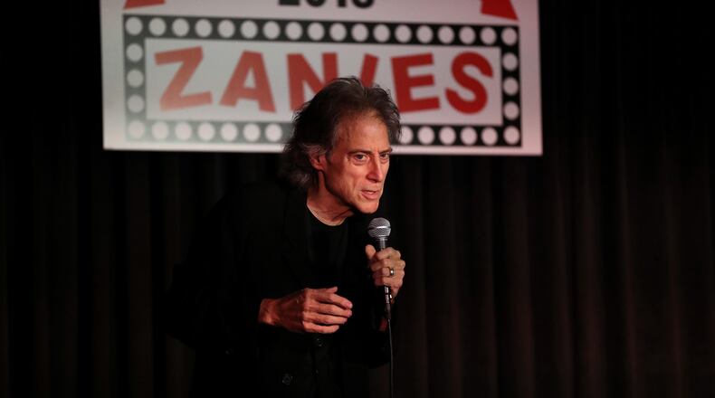 Richard Lewis performs at Zanies Comedy Club in Chicago on Jan. 17, 2018. Lewis died Tuesday, Feb. 27, 2024, at age 76. (Chris Sweda/Chicago Tribune/TNS)