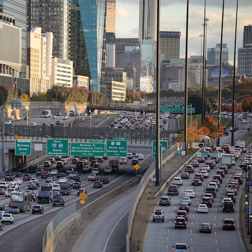 More than two million Georgians are expected to hit the roads for the Thanksgiving holiday, according to the AAA auto group.