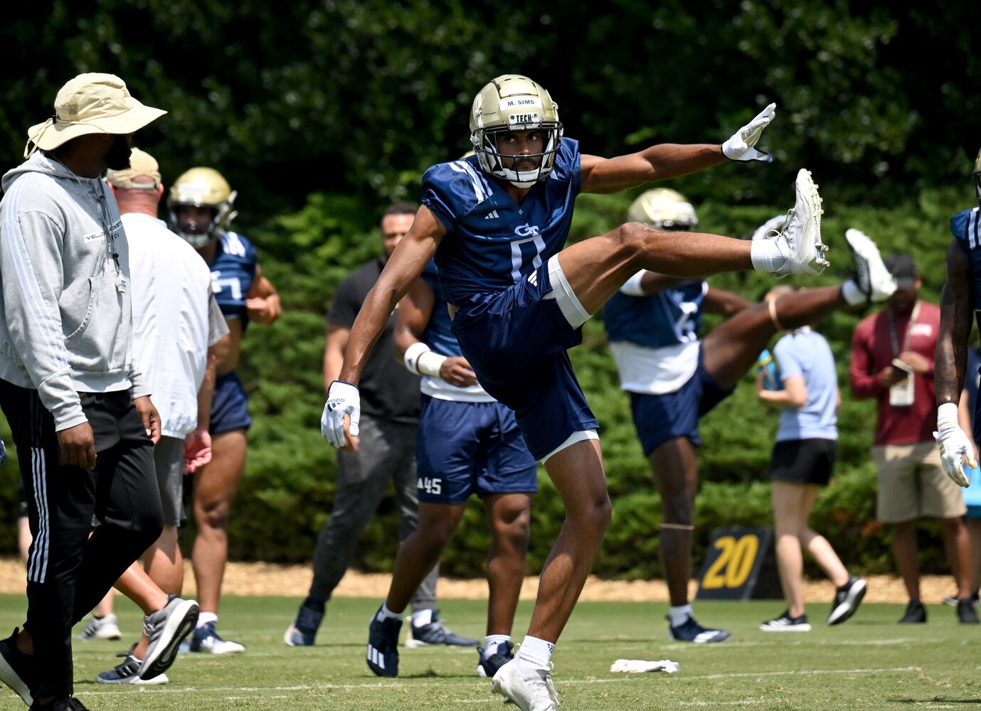 Georgia Tech training camp