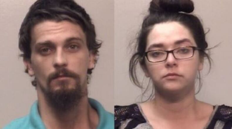 Jonathan Lee Barber (left), Tiffany Dawn Fountain