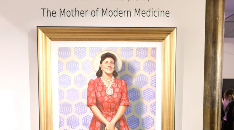 FILE PHOTO:  The HeLa Project Exhibit For "The Immortal Life of Henrietta Lacks" on April 6, 2017 in New York City. The portrait will soon hang in the Smithsonian National Portrait Gallery in Washington, D.C.  (Photo by Nicholas Hunt/Getty Images for HBO)