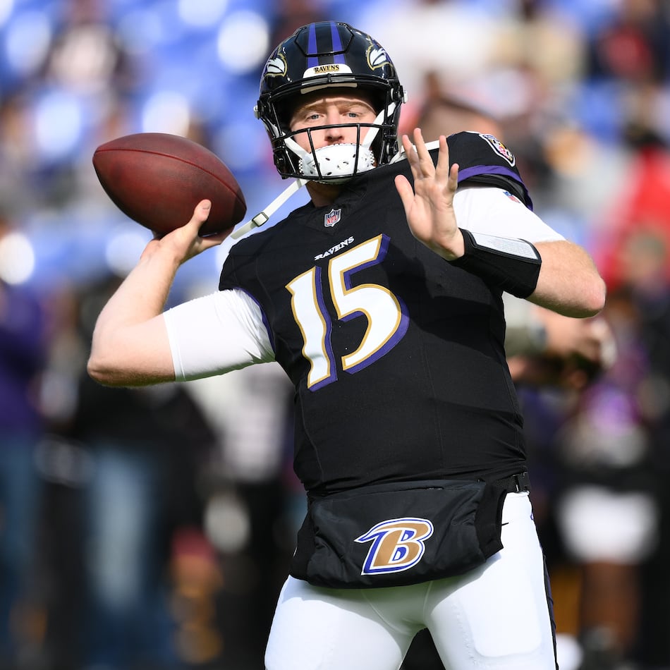 Former Ravens quarterback Cooper Rush is the newest addition to the Falcons roster, after more injury concerns to the position group. (Nick Wass/AP)