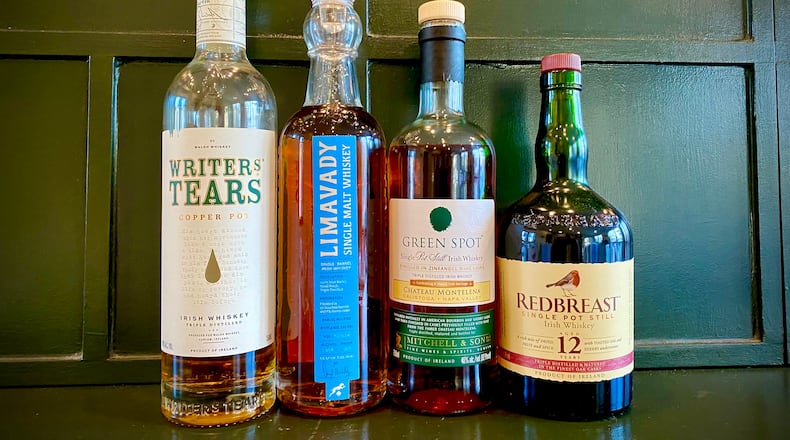 Irish whiskey is growing faster than any other spirit. Krista Slater for The Atlanta Journal-Constitution