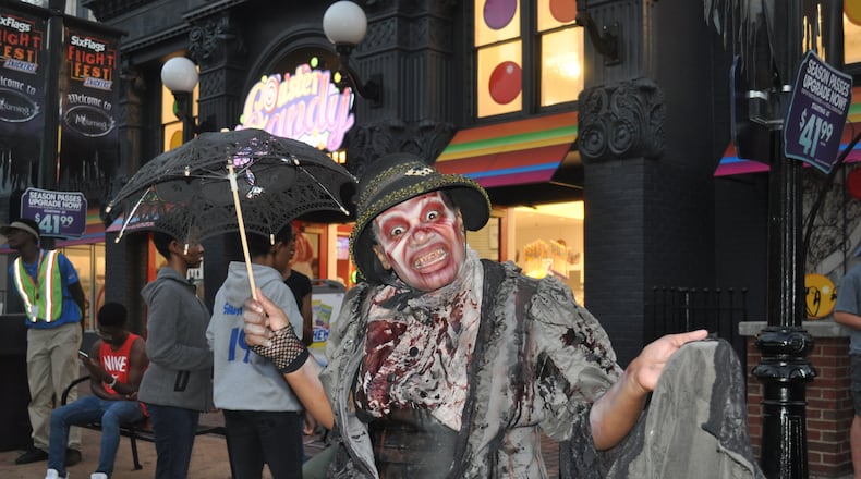 Six Flags Over Georgia is hiring 300 workers for its annual Fright Fest, which begins Sept. 21. Credit: Six Flags Over Georgia