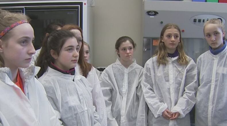 A Seattle middle schooler is trying to get more girls to succeed in math and science.