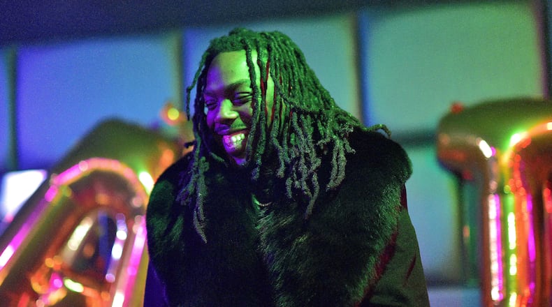 Young Scooter attends Breakfast With 5am at SL Lounge on Jan. 22, 2018, in Atlanta. The rapper, who turned 39 Friday, died that evening in Atlanta while trying to run from police officers, according to authorities. (Photo by Prince Williams/WireImage/Getty Images)