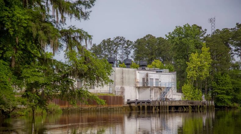 Savannah pulls drinking water from Abercorn Creek at this facility in Effingham County. (Courtesy of City of Savannah)