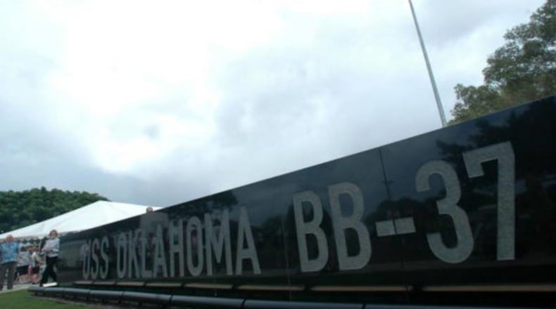 The USS Oklahoma lost 429 crew members when the ship was attacked at Pearl Harbor on Dec. 7, 1941.