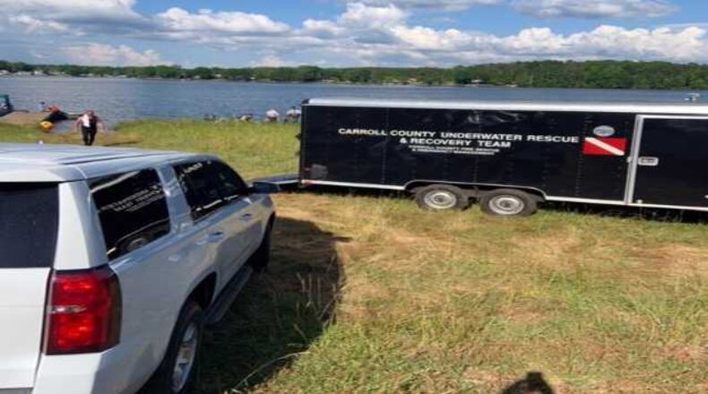 Lake Buckhorn in Carroll County on Monday, May 25, 2020.