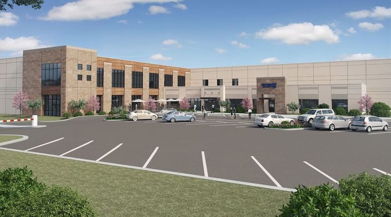 The current Ken’s Foods facility in McDonough.