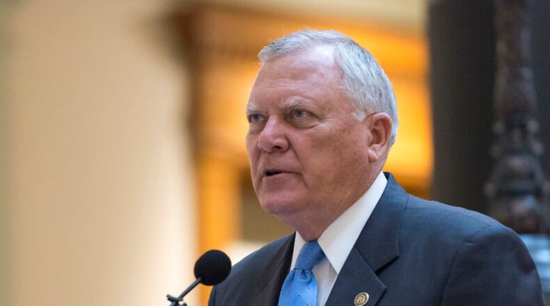 Now that Georgia’s General Assembly has concluded its 2018 legislative session, Gov. Nathan Deal has 40 days to decide whether to sign a bill into law or veto it. He’s never been shy about rejecting legislation he doesn’t like. Last year, he vetoed nine bills. (DAVID BARNES / DAVID.BARNES@AJC.COM)