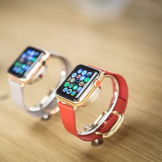 This fall you can wear a buddy to work out with when Apple introduces a new fitness tool. (Pablo Cuadra/Getty Images for Apple)