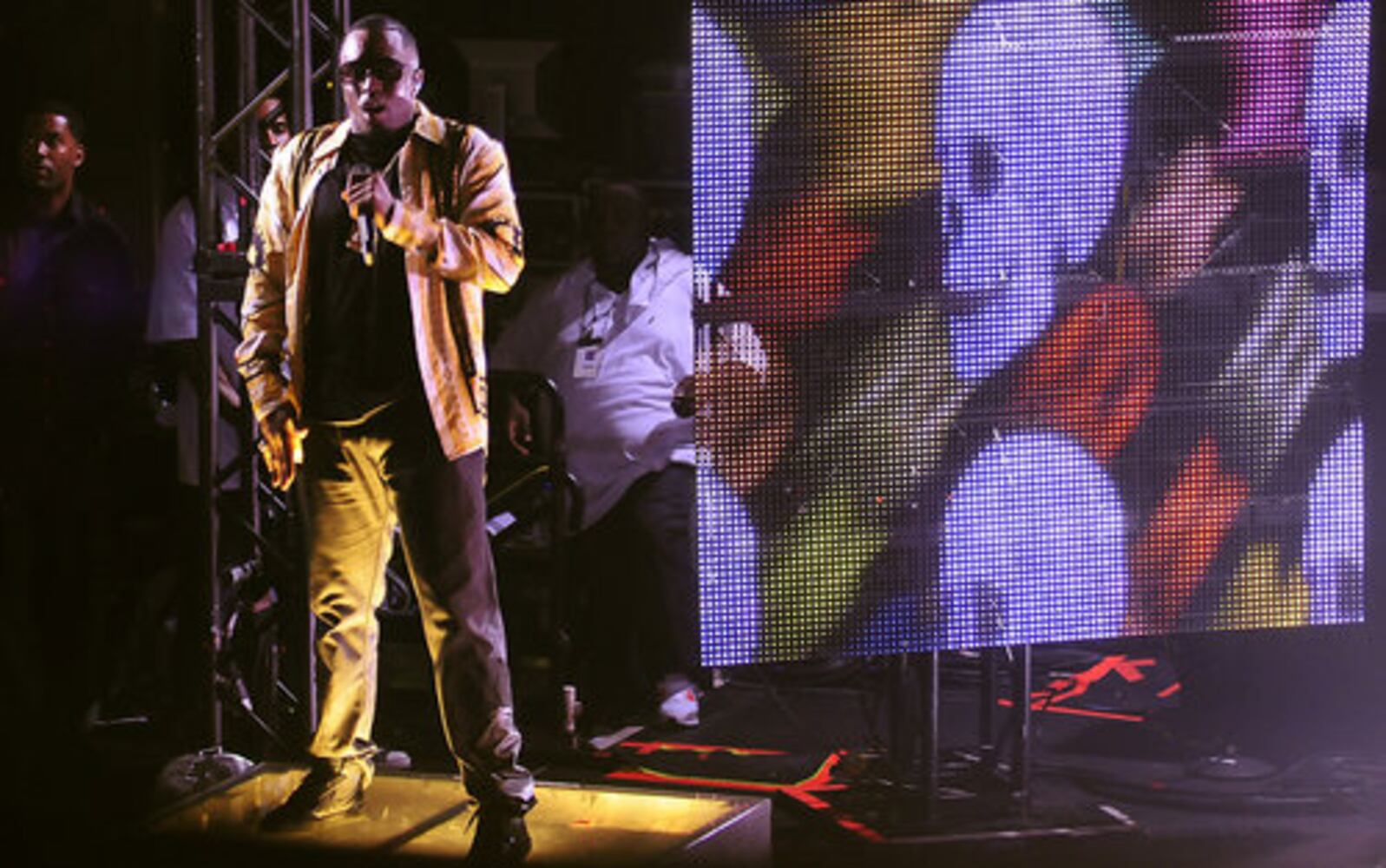 Diddy and friends at the Tabernacle