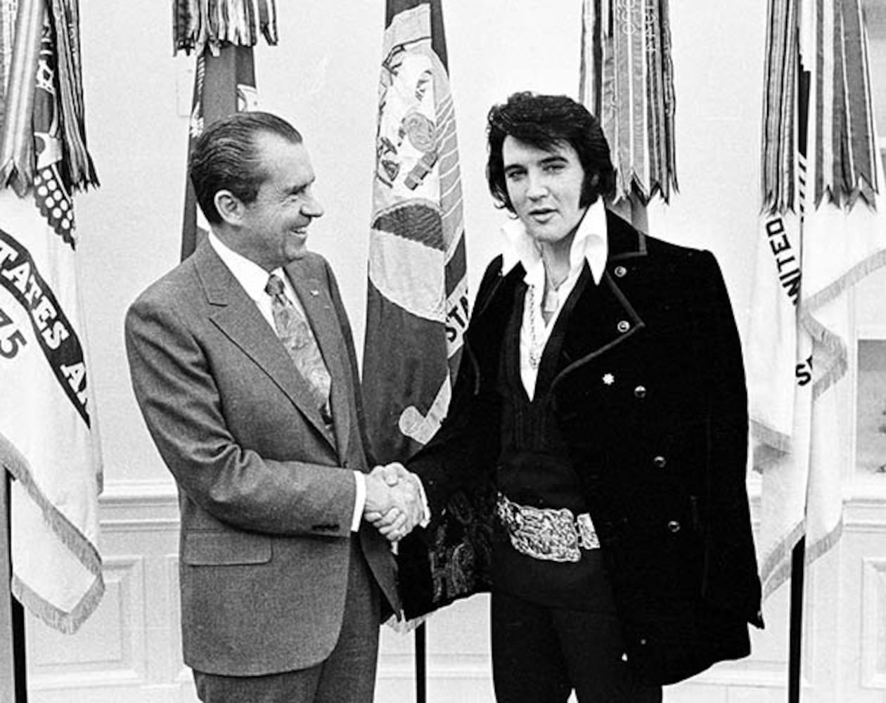 Elvis and Richard Nixon