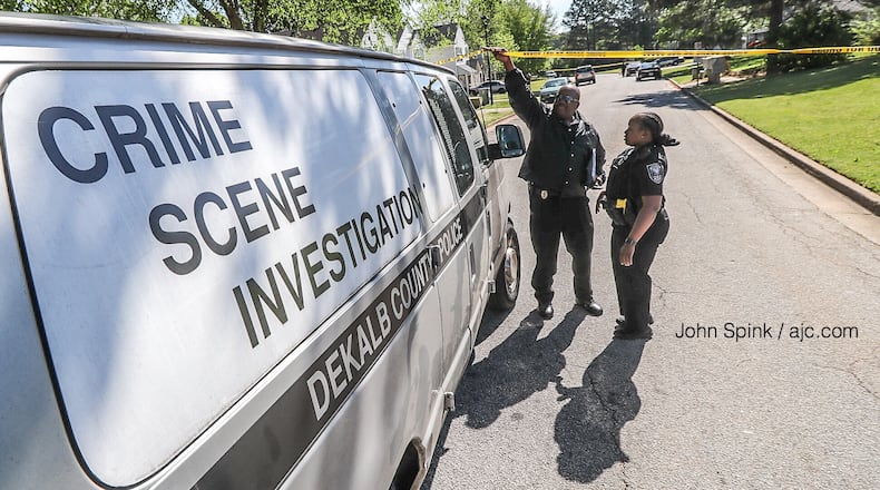 DeKalb police crime scene investigators were called last Monday morning to the scene of a deadly shooting on Lehigh Way.