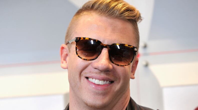 LAS VEGAS, NV - SEPTEMBER 20: Recording artist Macklemore attends the 2014 iHeartRadio Music Festival at the MGM Grand Garden Arena on September 20, 2014 in Las Vegas, Nevada. (Photo by David Becker/Getty Images for iHeartMedia)