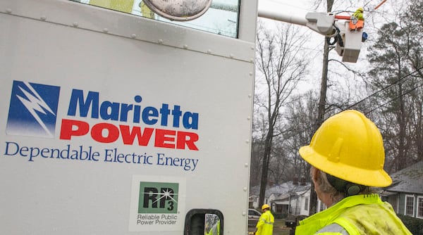 Marietta Power & Water is a local utility run by the city. (Courtesy of city of Marietta)