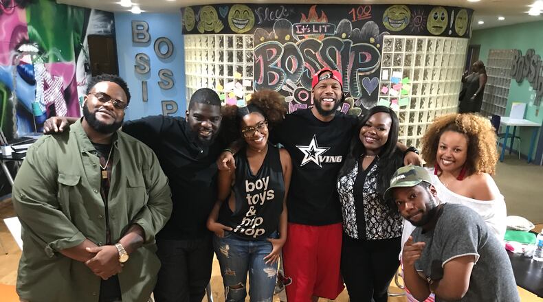 The Bossip on WE crew. CREDIT: Rodney Ho/rho@ajc.com
