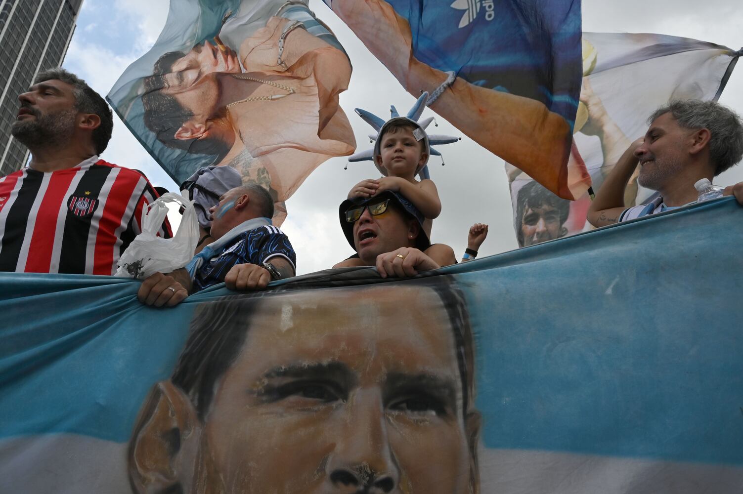 Word Cup Fans : Argentina vs England