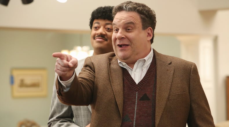 THE GOLDBERGS - "You're Under Foot" - Pops has grown bored with his day to day life so with a little help from Beverly, Murray convinces him to come to the store with him. Before long, Pops criticizes Murray on how he does business. Things come to a head when Pops makes a decision that affects the Ottoman Empire. Meanwhile, Adam is excited Dana Caldwell comes over to study for the first time and gets some questionable family advice from Erica and Barry, much to Beverly's dismay, on "The Goldbergs," TUESDAY, JANUARY 7 (9:01-9:31 p.m., ET) on the ABC Television Network. (ABC/Danny Feld) CEDRIC YARBROUGH, JEFF GARLIN Jeff Garlin, star of ABC's "The Goldbergs," will be in Atlanta prepping for a TV comedy special April 8 to 12 at the Laughing Skull and will host a Q&A for a film screening April 12 at 1:40 p.m. of "Finding Vivian Maier" at Lefont Sandy Springs. CREDIT: ABC
