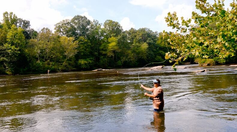 Residents and visitors to Johns Creek planning to enjoy warm weather activities at the Chattahoochee River are reminded to check the water release schedule. (Courtesy Johns Creek)