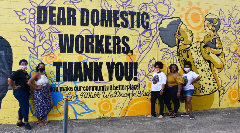A recently unveiled mural in an historic Atlanta location honors the legacy of Black domestic workers in the South. CONTRIBUTED