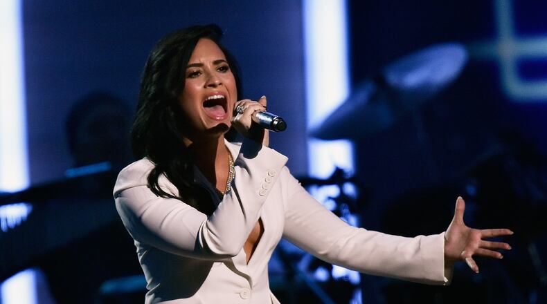 LOS ANGELES, CA - FEBRUARY 15: Singer Demi Lovato performs onstage during The 58th GRAMMY Awards at Staples Center on February 15, 2016 in Los Angeles, California. (Photo by Kevork Djansezian/Getty Images for NARAS)