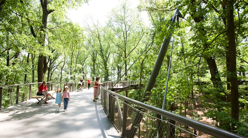 The Atlanta Botanical Garden stays open later after Daylight Savings Time starts to allow guests to enjoy the gardens when it’s cooler at night. Courtesy of Erica George Dines