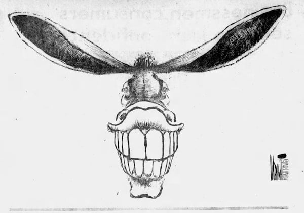 Jimmy Carter cartoons by Don Wright in Miami News. Reprinted with permission.