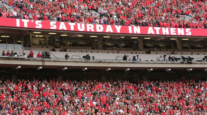 Georgia fans are expected to fill Sanford Stadium again this fall. (File photo: Curtis Compton/ccompton@ajc.com)